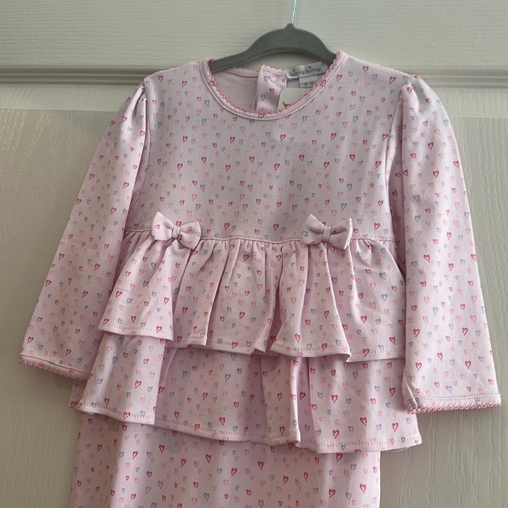 Kissy Kissy Pink Playsuit for Cozy Comfort - Picture 2 of 6